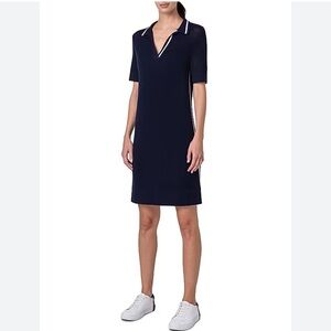 Akris Punto Wool-Blend Polo Dress
